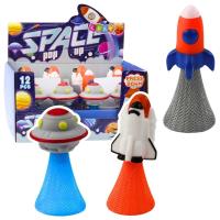 Opakowanie Skaczący statek kosmiczny 11cm MIX