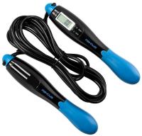 Skakanka z regulowaną linką czarna. Wydawca: Spokey. SmakLiter.pl Opakowanie Skakanka z regulowaną linką czarna