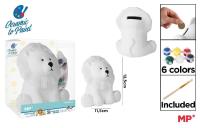 Opakowanie Skarbonka ceramiczna do malowania lew