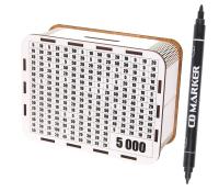 Opakowanie Skarbonka duża wykreślanka 5000+Marker