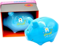 Opakowanie Skarbonka mała świnka Kasa na domek jak ze snów