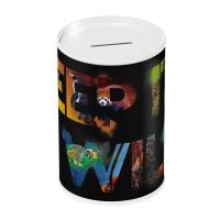 Skarbonka metalwa Animal Planet 10x15cm. Wydawca: Diakakis. SmakLiter.pl Opakowanie Skarbonka metalwa Animal Planet 10x15cm