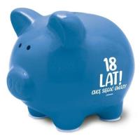 Skarbonka Pastel-18-stka chłopak. Wydawca: PAN DRAGON. SmakLiter.pl Opakowanie Skarbonka Pastel-18-stka chłopak