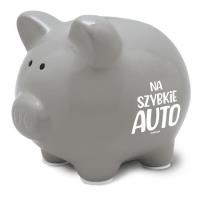 Skarbonka Pastel-Na szybkie auto. Wydawca: PAN DRAGON. SmakLiter.pl Opakowanie Skarbonka Pastel-Na szybkie auto