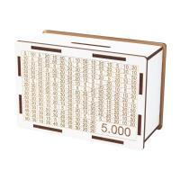 Skarbonka wykreślanka 5000 złotych. Wydawca: CRESCO. SmakLiter.pl Opakowanie Skarbonka wykreślanka 5000 złotych