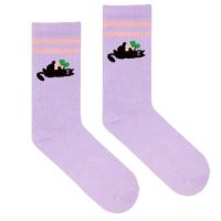 Opakowanie Skarpetki bawełna org. sportowe kot wrzosowe 42-46