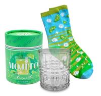 Opakowanie Skarpetki Gift Me Sox w szklance Mojito