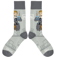 Skarpetki - Maria Skłodowska-Curie rozm. 37/41. Wydawca: Molom. SmakLiter.pl Opakowanie Skarpetki - Maria Skłodowska-Curie rozm. 37/41