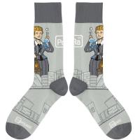 Skarpetki - Maria Skłodowska-Curie rozm. 42/46. Wydawca: Molom. SmakLiter.pl Opakowanie Skarpetki - Maria Skłodowska-Curie rozm. 42/46