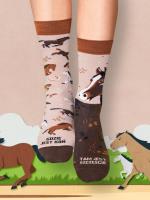 Skarpety/ KONIE 36-40. Wydawca: Nadwyraz. SmakLiter.pl Opakowanie Skarpety/ KONIE 36-40