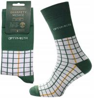 Skarpety Optymista rozm. 42-46. Wydawca: Be-Happy Gifts. SmakLiter.pl Opakowanie Skarpety Optymista rozm. 42-46