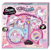 Opakowanie Sketchbook z akcesoriami Jednorożec tęcza