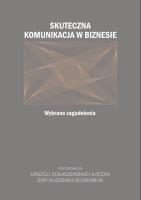 Okładka książki Skuteczna komunikacja w biznesie