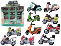 Skuter metalowy 1:64 MIX. Wydawca: ADAR. SmakLiter.pl Opakowanie Skuter metalowy 1:64 MIX