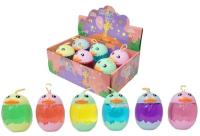 Opakowanie Slime jednokolorowy przeźroczysty jajku MIX