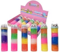 Opakowanie Slime wielokolorowy, krystaliczny z kuleczkami MIX
