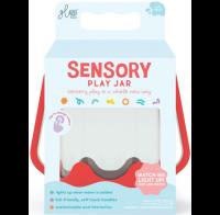 Opakowanie Słoik sensoryczny do napełnienia wodą czerwony