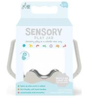 Opakowanie Słoik sensoryczny do napełnienia wodą szary