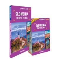 Słowenia Triest Istria light przewodnik + mapa. Autor: Malwina i Artur Flaczyńscy. SmakLiter.pl Okładka książki Słowenia Triest Istria light przewodnik + mapa