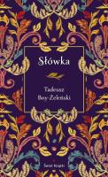 Słówka (edycja elegancka). Autor: Boy-Żeleński Tadeusz. SmakLiter.pl Okładka książki Słówka (edycja elegancka)
