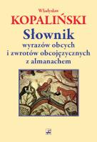 Okładka książki Słownik wyrazów obcych i zwrotów obcojęzycznych z almanachem wyd. 4