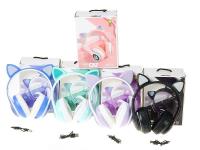 Słuchawki bezprzewodowe ze światłem z uszami MIX. Wydawca: ADAR. SmakLiter.pl Opakowanie Słuchawki bezprzewodowe ze światłem z uszami MIX