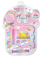 Słuchawki+kołozeszyt+długopis Słoneczko. Wydawca: Hot Focus. SmakLiter.pl Opakowanie Słuchawki+kołozeszyt+długopis Słoneczko