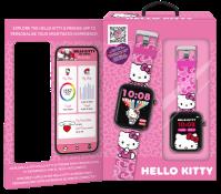 Opakowanie Smartwatch z Bluetooth Hello Kitty 12 funkcji i aplikacja Hello Kitty HK50264