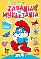 Smerfy. Moje pierwsze zadania do wyklejania. Autor: Opracowanie zbiorowe. SmakLiter.pl Okładka książki Smerfy. Moje pierwsze zadania do wyklejania
