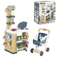 Smoby Market z wózkiem. Wydawca: Smoby. SmakLiter.pl Opakowanie Smoby Market z wózkiem