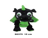 Opakowanie Smok ''Kraków'' czarny zielony 15cm