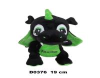 Opakowanie Smok ''Kraków'' czarny zielony 19cm