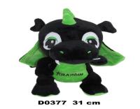 Opakowanie Smok ''Kraków'' czarny zielony 31cm