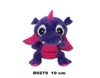 Opakowanie Smok ''Kraków'' fioletowy różowy 19cm