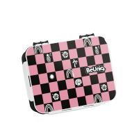 Opakowanie Śniadaniówka Pink BeUniq kratka-różowa BU26SU-3038