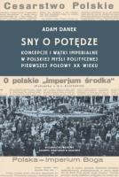 Sny o potędze. Autor: Danek Adam. SmakLiter.pl Okładka książki Sny o potędze