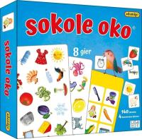 Sokole oko. Wydawca: Adamigo. SmakLiter.pl Opakowanie Sokole oko