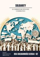 Solidarity as a communion and brotherhood of.... Autor: Amadeusz Pala, Zuziak Władysław. SmakLiter.pl Okładka książki Solidarity as a communion and brotherhood of...