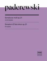 Okładka książki Sonata es-moll op. 21 na fortepian