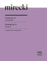 Okładka książki Sonaty op.12