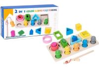 Opakowanie Sorter drewniany 2w1 łowieniem rybek