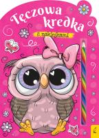 Sowa. Tęczowa kredka. Autor: Opracowanie zbiorowe. SmakLiter.pl Okładka książki Sowa. Tęczowa kredka