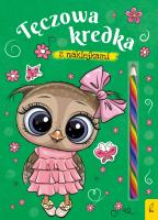 Sówka. Tęczowa kredka. Autor: Opracowanie zbiorowe. SmakLiter.pl Okładka książki Sówka. Tęczowa kredka