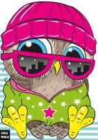 Okładka książki Sówka. Wykrojnik