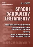 Okładka książki Spadki darowizny testamenty