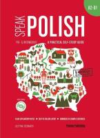 Okładka książki Speak Polish. Part 2. Levels A2-B1 z dost. online