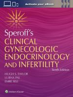 Okładka książki Speroff's Clinical Gynecologic Endocrinology and Infertility
