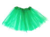Opakowanie Spódniczka tiulowa 3 warstwy na gumce zielona 30cm