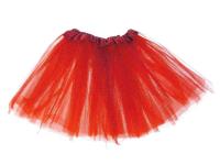 Opakowanie Spódniczka tiulowa czerwona 30cm