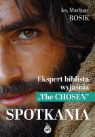 Spotkania. Ekspert biblista wyjaśnia 'The Chosen'. Autor: Rosik Mariusz. SmakLiter.pl Okładka książki Spotkania. Ekspert biblista wyjaśnia 'The Chosen'